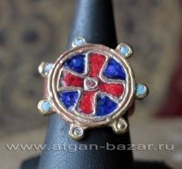 Кольцо в византийском стиле по мотивам средневековых византийских украшений