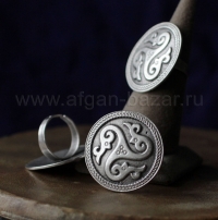 Кольцо в казахском стиле