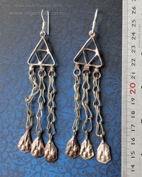 Серьги - реконструкция традиционных татарских украшений 19-20 вв. Автор - Емельянов Александр Серьги - реконструкция традиционных татарских украшений 19-20 вв. Автор - Емелья