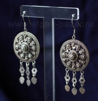 Винтажные филигранные серьги. Турция, 20 в.