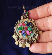 Афганское наголовное украшение Тикка.  Афганистан или Пакистан, 20 в.