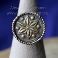 Перстень в кашмирском стиле, выполненный по образцу традиционных украшений Афганистана и Пакистана. Автор - Александр Емельянов. Перстень в кашмирском стиле, выполненный по образцу традиционных украшений Афга