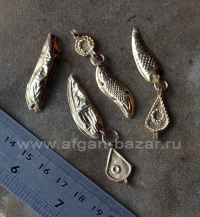 Лот из деталей нашейного украшения "Charya". Тунис, 20-й век