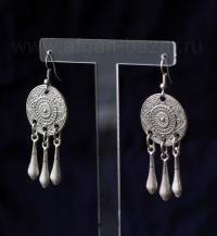 Серьги в стиле Бохо Трайбл. Производство - Турция, современная работа
