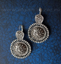 Серьги в Византийском стиле (реплика традиционных македонских серег) Серьги в Византийском стиле (реплика традиционных македонских серег)