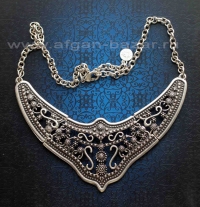 Колье в стиле Трайбл - Vintage Oriental Style Silver plated Turkish Tribal Boho 