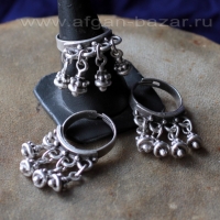 Кольцо из ювелирного сплава в стиле Бохо-Трайбл