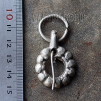 Фибула-подвеска, застежка от нагрудной цепи-колье Юг Марокко (долина Драа), берб