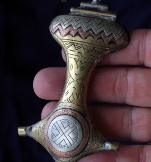 Марокканская подвеска-амулет в берберском стиле. Марокко, современная работа Марокканская подвеска-амулет в берберском стиле. Марокко, современная работа