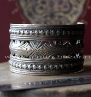 Старинный афганский браслет. Афганистан, племенные украшения Кучи (Kuchi Jewelry