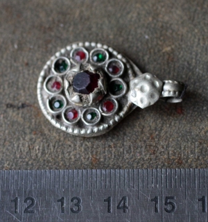 Афганская подвеска, деталь украшения или костюма. Афганистан или Пакистан, племе