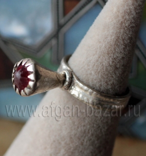 Афганское племенное кольцо. Афганистан или Пакистан, племена Кучи, 20 в.