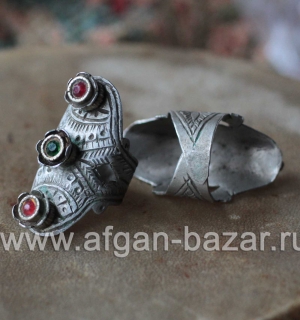 Афганское племенное кольцо. Кашмир, конец 20-го века (Tribal kuchi jewelry)