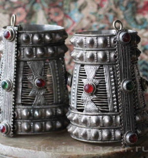 Пара браслетов племени Мангал. Пакистан, вторая половина 20-го века