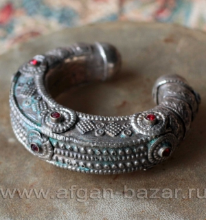 Традиционный афганский браслет  "Чури" или "Карра" (Churi, фарси, Karra, Karre (