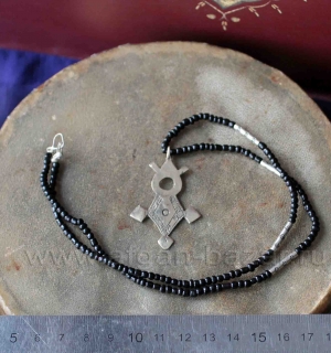 Колье с подвеской в виде туарегского амулета Agades cross. Марокко, современная 