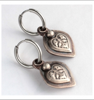 Авторские украшения. Серьги ручной работы  в этническом стиле