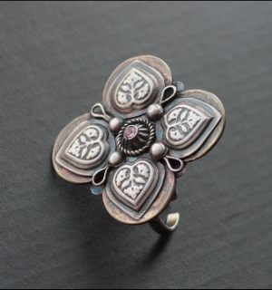 Авторские украшения. Кольцо ручной работы.