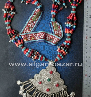 Кашмирское колье - племенные украшения Кучи (Tribal Kuchi Jewelry)