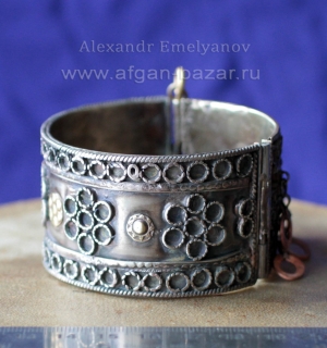 Браслет в бедуинском стиле. Автор - Александр Емельянов