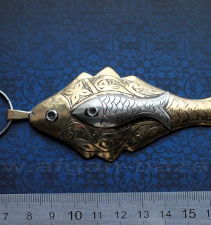 Марокканская подвеска-амулет в виде рыбы