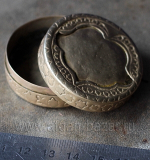 Коробочка для насвая (нас, нос). Афганистан (Газни), 20 в.