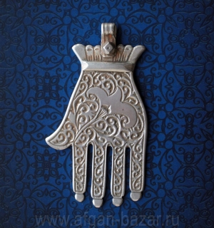 Традиционный амулет "Хамса" или "Хамеш". Марокко, Эссуэйра (?) сефарды (мароккан