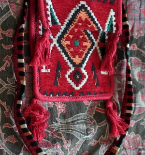 Сумка в туркменском стиле. Стамбул, производство - афганские туркмены, современн