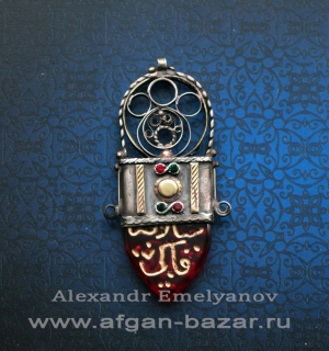 Кулон в виде туарегского амулета "Ин Галл". Автор - Емельянов Александр Кулон в виде туарегского амулета "Ин Галл". Автор - Емельянов Александр