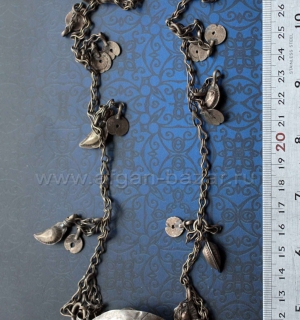 Подвеска в виде амулета дервишей "Кашкуль". Афганистан, середина 20 в.