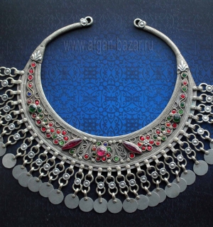 Племенная гривна "Огай" или "Ожей". Пакистан (Кашмир), племена Кучи, конец 20 в.