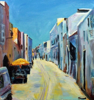 Александр Емельянов. Улица в Кайруване, Тунис