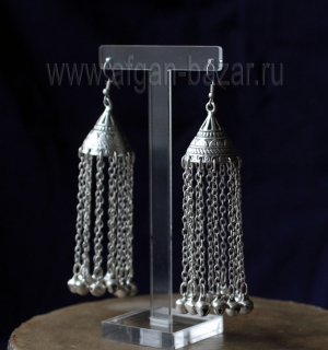 Серьги в казахском стиле. Производство - Турция, современная работа