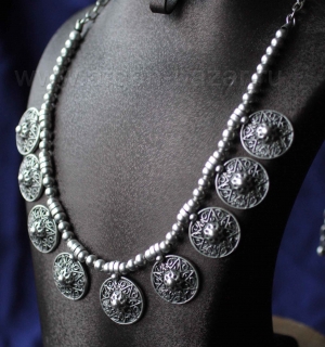 Колье в стиле Бохо-трайбл. Производство - Турция, современная работа