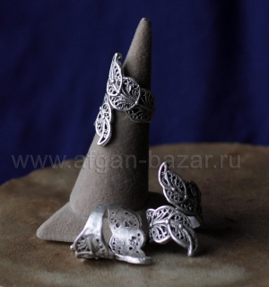 Турецкое кольцо в стиле Бохо-Трайбл