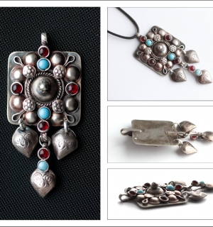 Авторские украшения. Колон подвеска ручной работы.