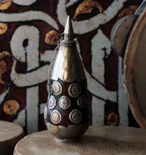 Туркменская корбочка для Наса (жевательного табака) "Нас кеди"