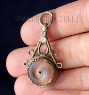 Племенная подвеска, деталь украшения. Афганистан или Пакистан, племена Кучи, 20 