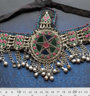 Афганская налобная повязка "Силсила" (Silsila). Афганистан (Пактия, Хост) или За