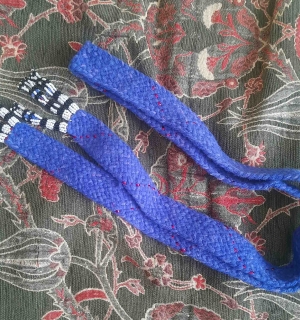 Афганский пояс для традиционного костюма (Шальвар-о-камиз) с бисерными кистями