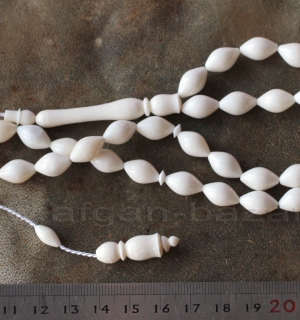 Четки из верблюжьей кости ручной работы. Турция, современная работа. 33 бусины