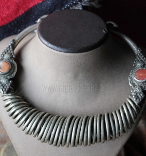 Гривна "Гер" - редкое племенное украшение.  Северо-западный Пакистан, регион Сва