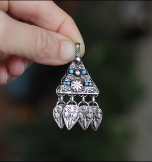 Авторские украшения. Подвеска ручной работы.