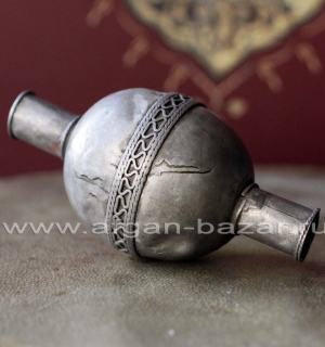 Старая туркменская бусина ручной работы - Old Turkmen Tribal Jewelry Bead