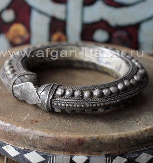 Старый бедуинский браслет. Племя Рашайда. Эфиопия или Саудовская Аравия, 20-й ве