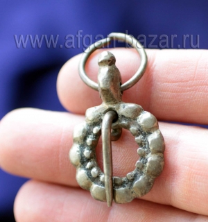 Фибула-подвеска, застежка от нагрудной цепи-колье Юг Марокко (долина Драа), берб