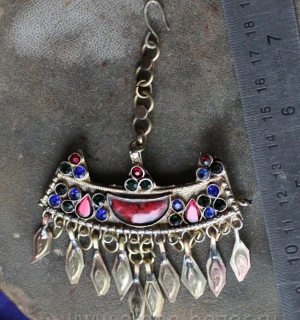 Заколка для волос - племенные украшения Кучи (Tribal Kuchi Jewelry). Авторская р