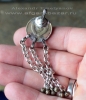 Подвеска из советской монеты по мотивам афганских племенных украшений (Tribal Ku