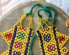 Афганское колье из бисера
