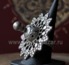 Уникальный редкий афганский перстень c солярной символикой